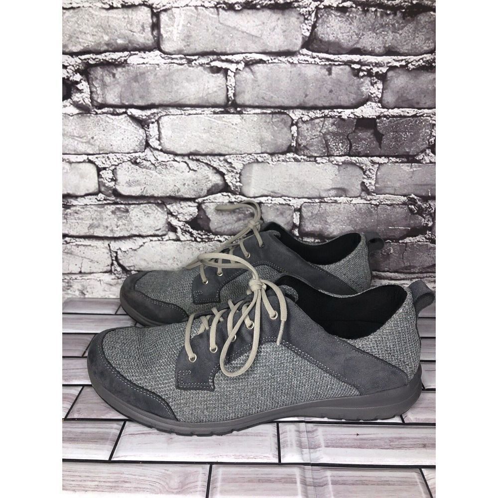 Arcopedico Gray Synthetic Casual Lace Up Sneakers Shoes Men’s Sz 46EU/13M US